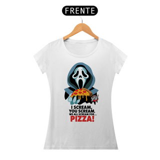 Nome do produtoPizza é o Que Eu Grito! Camiseta Feminina