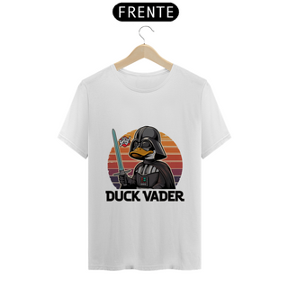 Nome do produtoDUCK VADER – O Poder da Força em Versão Pato - Camiseta Unissex