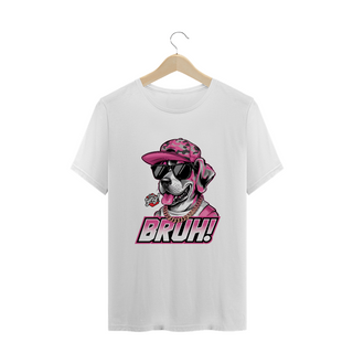 Nome do produtoBruh! Cachorro Estiloso - Camiseta Plus Size