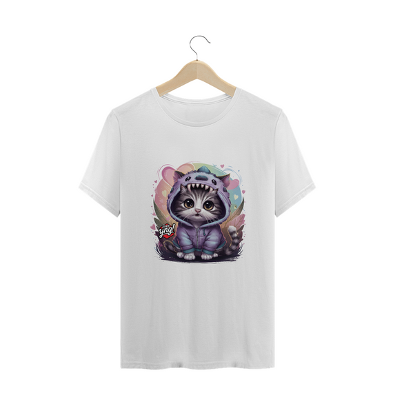 Curiosidade Felina - Camiseta Plus Size