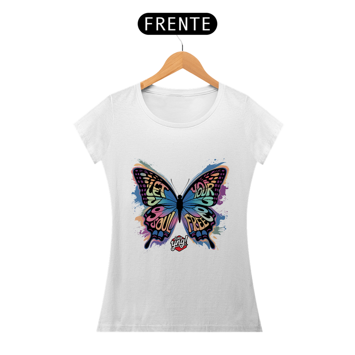 Nome do produto: Let you soul free - Camiseta Feminina