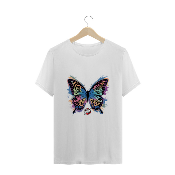 Let you soul free - Camiseta Plus Size