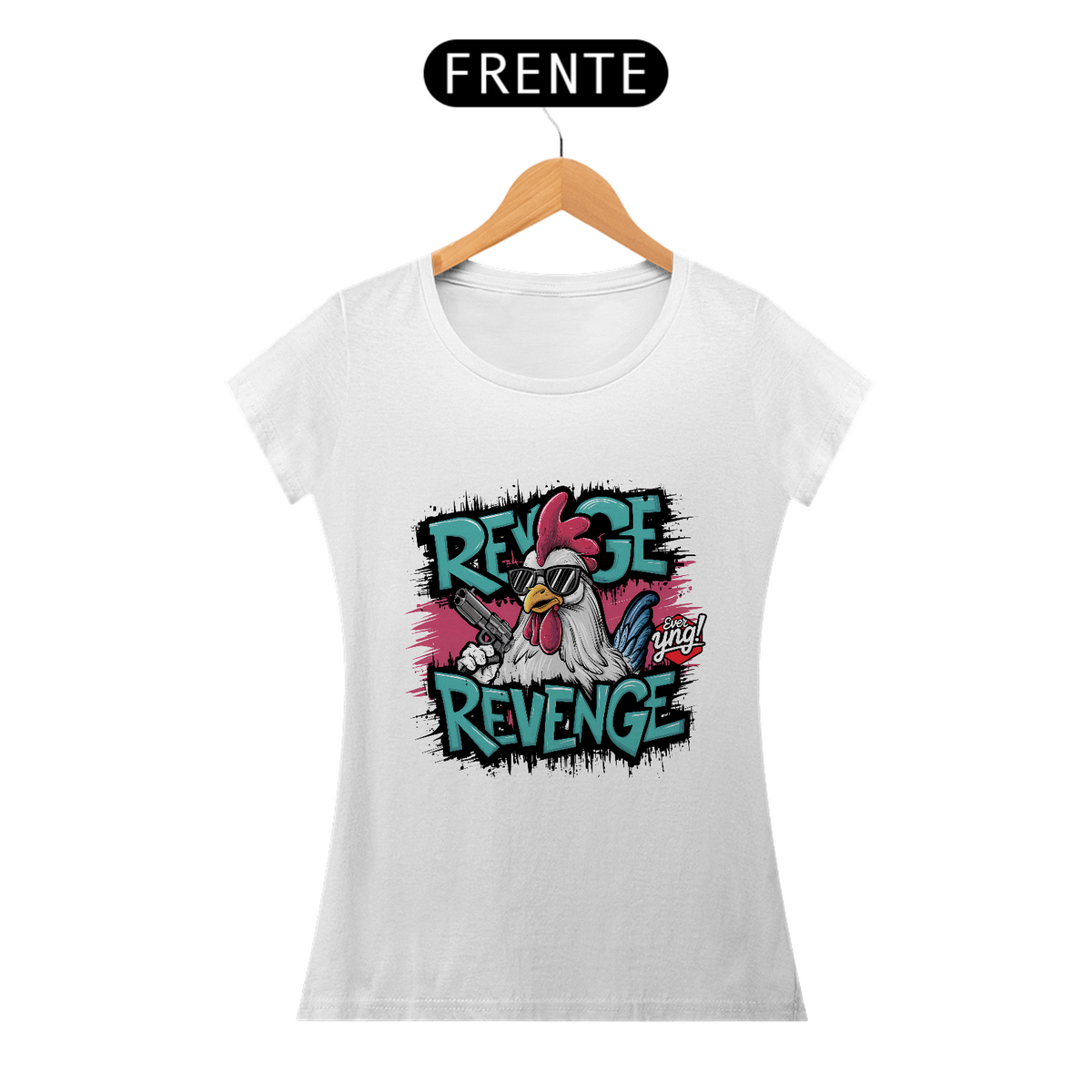 Nome do produto: Revenge do Galo Style - Camiseta Feminina