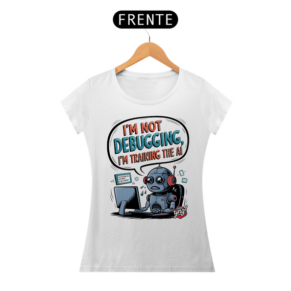 Treinando a IA - Camiseta Feminina