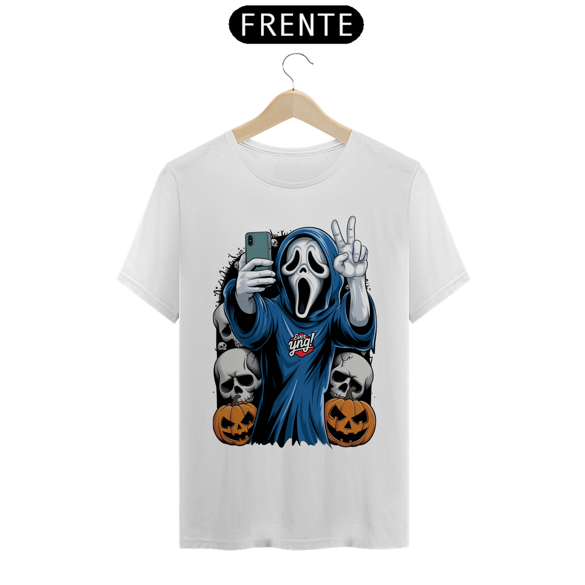 Nome do produto: Peace & Ghosts - Camiseta