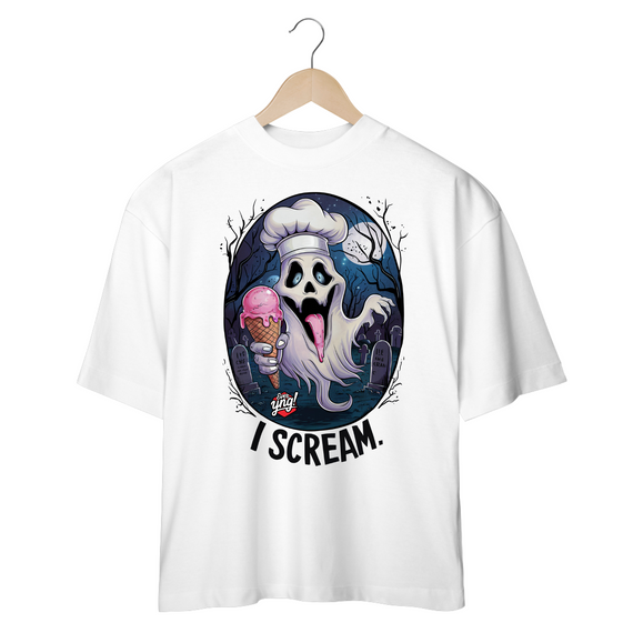  I Scream - Camiseta Plus Size