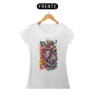 Nome do produtoAnimais do Abstrato - Camiseta Feminina