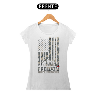 Nome do produtoLiberdade Não Tem Preço - Camiseta Feminina