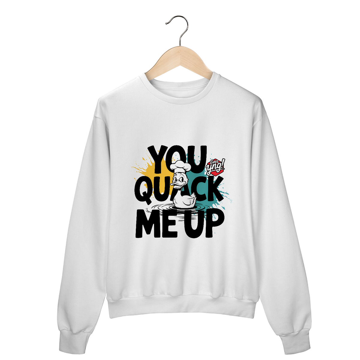 Nome do produto: You Quack Me Up - Moletom Fechado