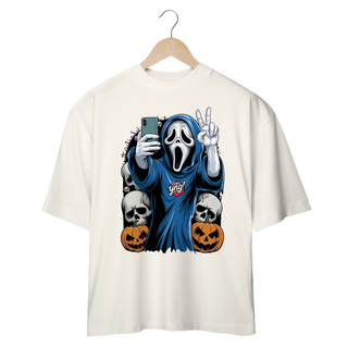 Nome do produtoPeace & Ghosts - Camiseta Plus Size