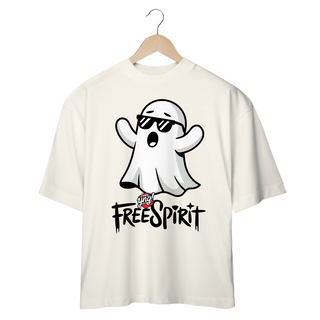 Nome do produtoFantasma Estiloso! Camiseta Plus Size