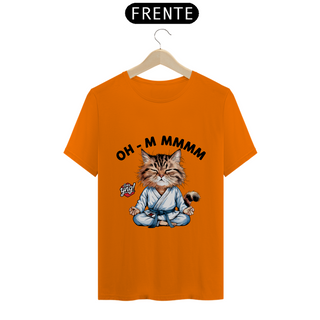 Nome do produtoMeditação Felina - Camiseta Unissex