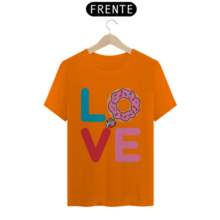 Nome do produtoAmor e Donuts - Camiseta Unissex