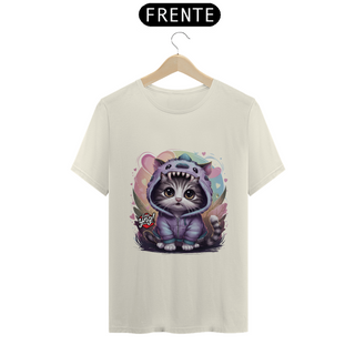 Nome do produtoCuriosidade Felina - Camiseta Unissex