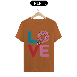 Nome do produtoAmor e Donuts - Camiseta Unissex