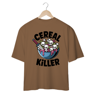 Nome do produtoCereal Assassino – O Café da Manhã Nunca Mais Será o Mesmo! - Camiseta Plus Size