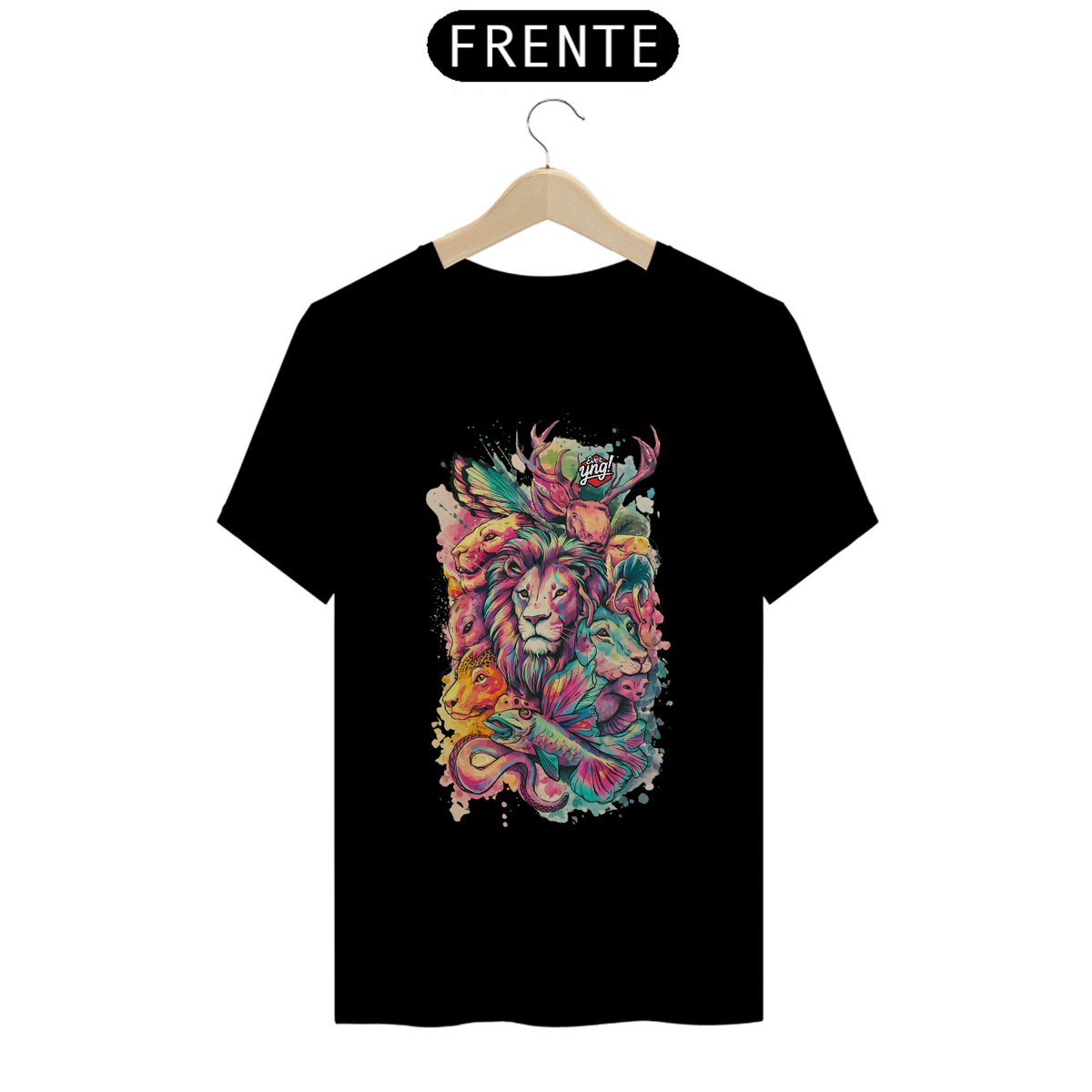 Nome do produto: Animais do Abstrato - Camiseta