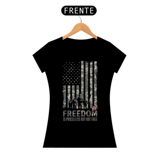 Nome do produtoLiberdade Não Tem Preço - Camiseta Feminina