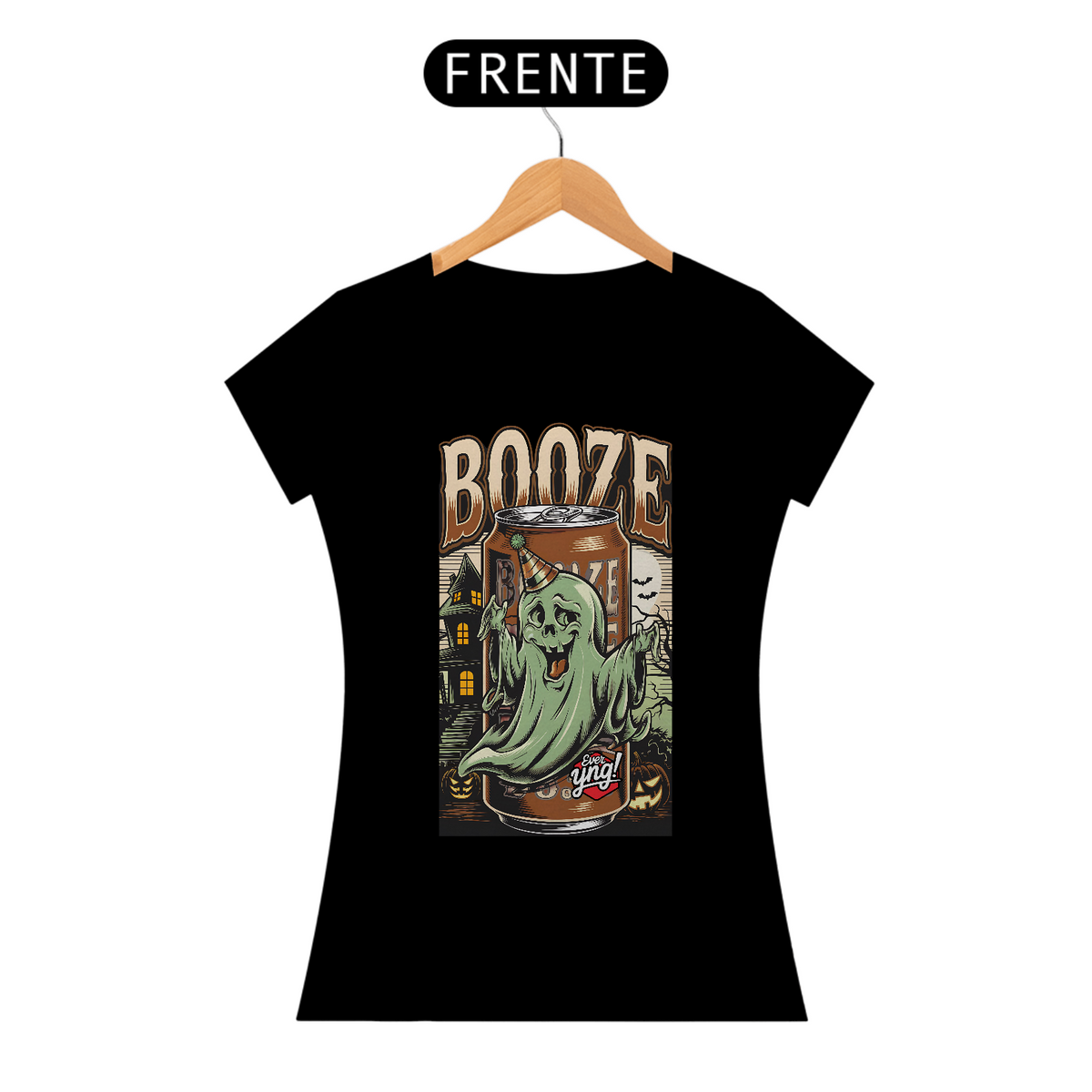 Nome do produto: Halloween Festivo! Camiseta Feminina