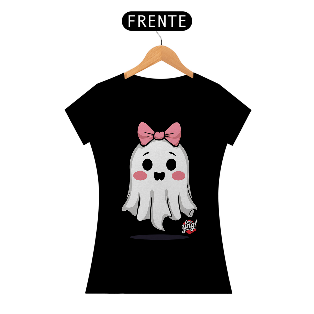 Nome do produto: Fantasma Fofo! Camiseta Feminina