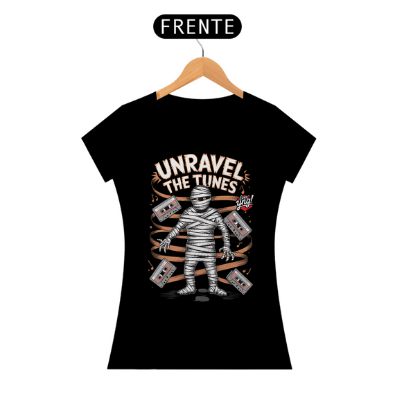 Desvendando as Músicas - Camiseta Feminina