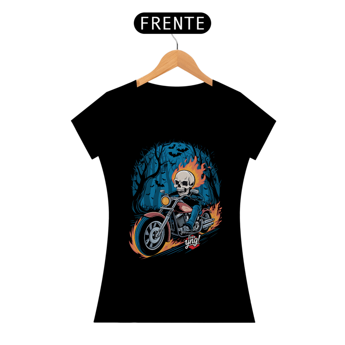 Nome do produto: Piloto Fantasma - Camiseta Feminina