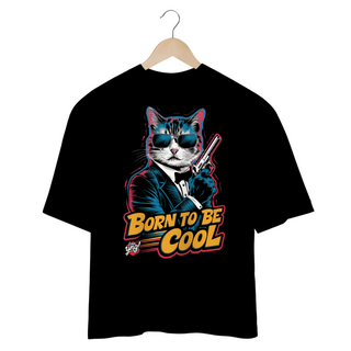 Nome do produtoBorn to Be Cool - Camiseta Plus Size