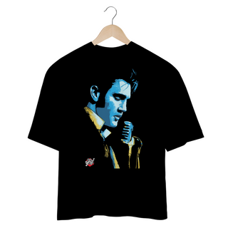 Nome do produtoPensamento Elvis - Camiseta Plus Size