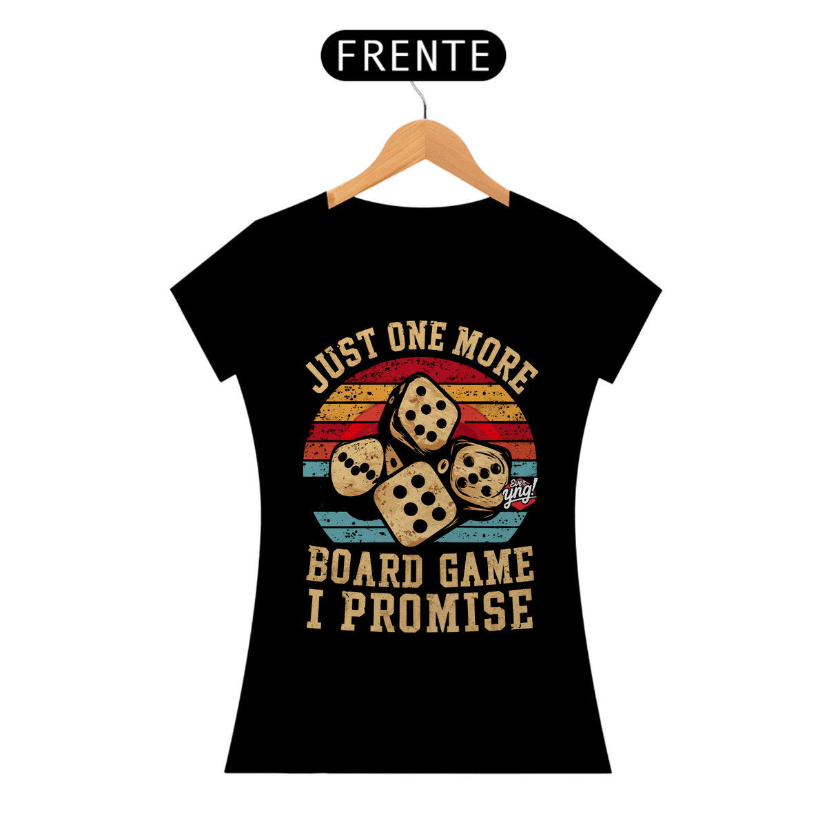 Nome do produto: Só Mais Um Jogo - Camiseta Feminina