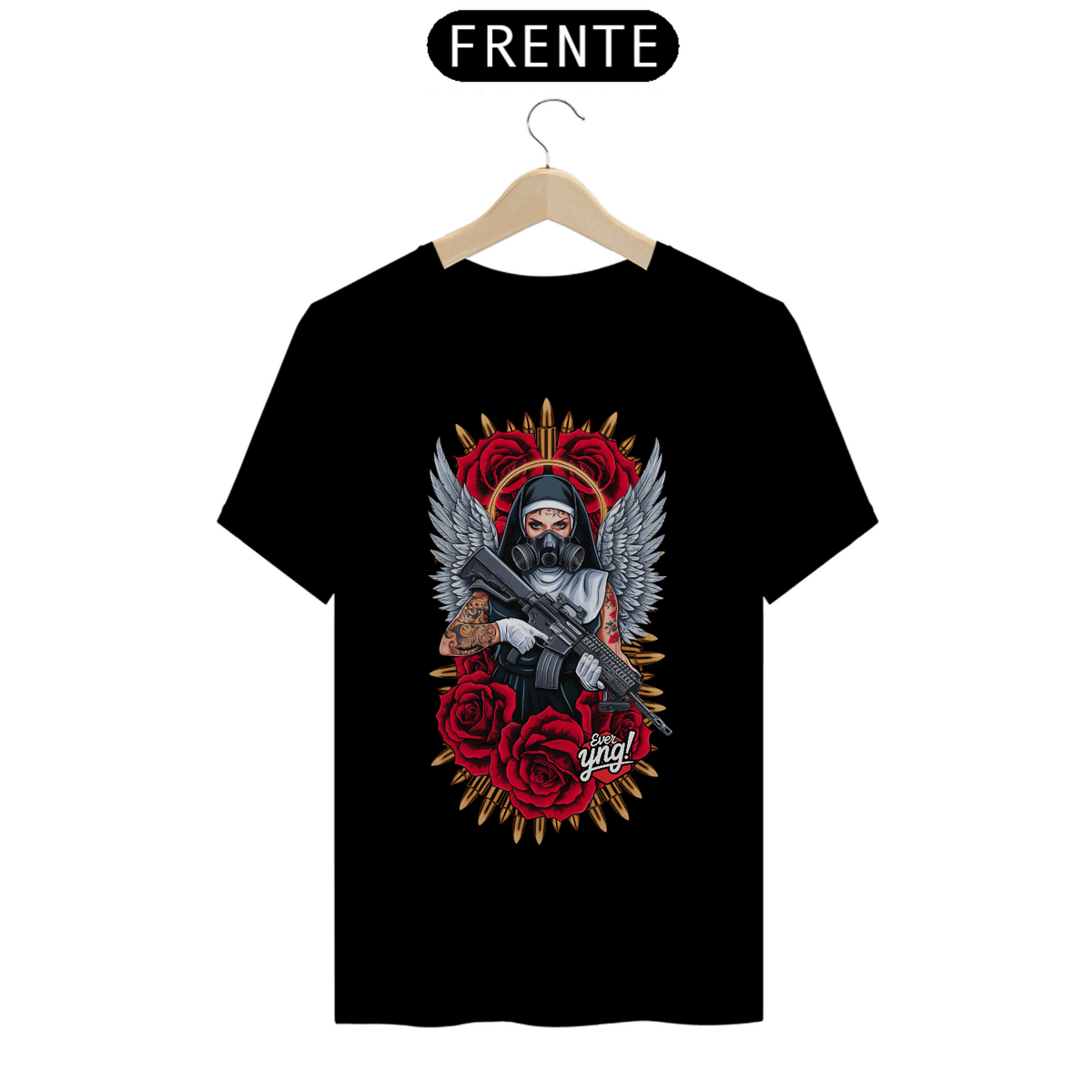 Nome do produto: A Freira Armagedônica - Camiseta