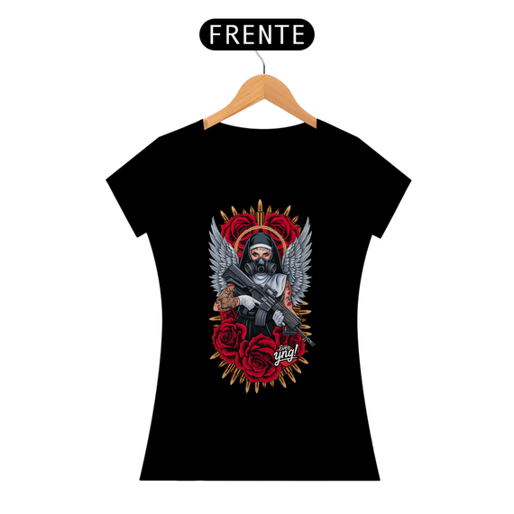 A Freira Armagedônica - Camiseta Feminina