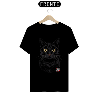 Nome do produtoOlhar Felino Intenso - Camiseta Unissex