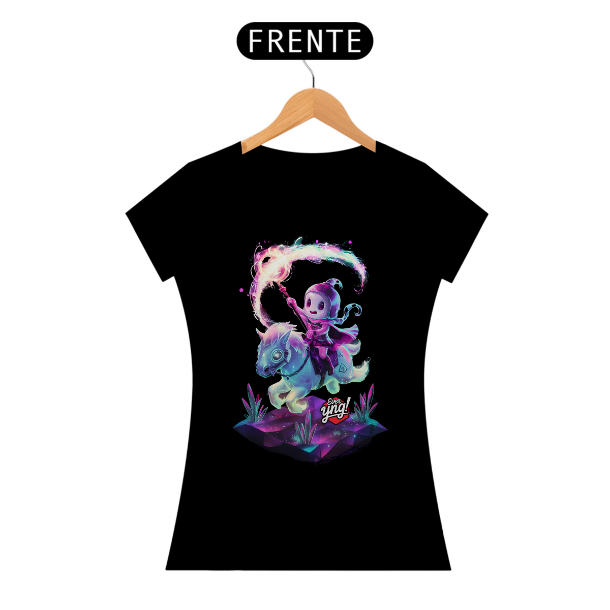 Nome do produto: Unicórnio fantástico - Camiseta Feminina