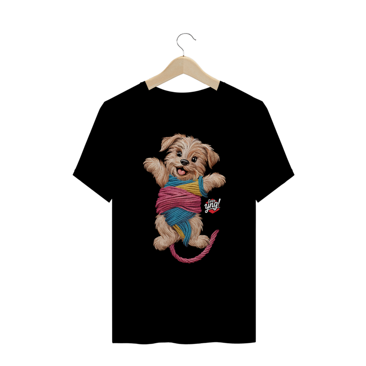 Nome do produto: Cachorrinho brincalhão - Camiseta Plus Size