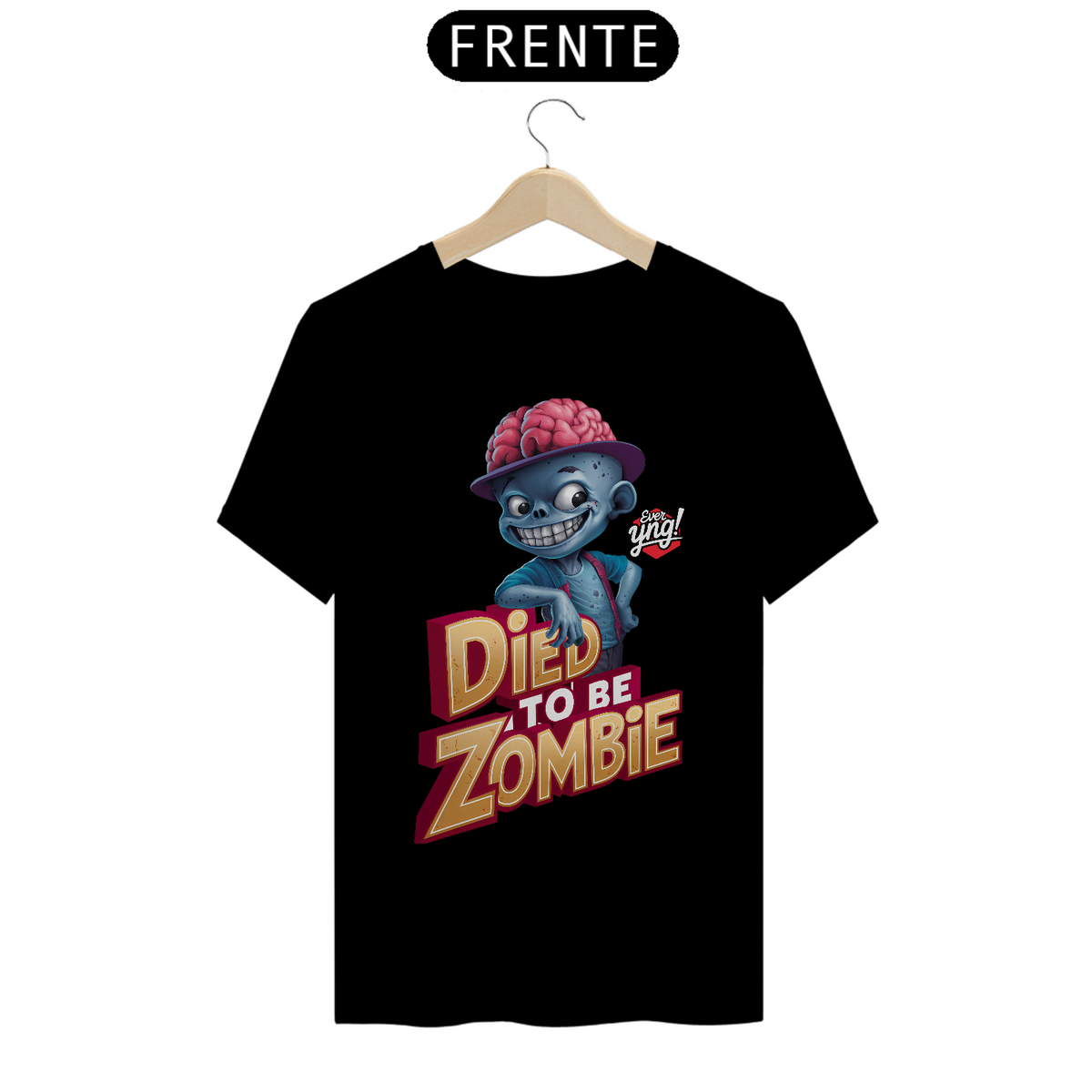 Nome do produto: Zumbi descolado - Camiseta Unissex