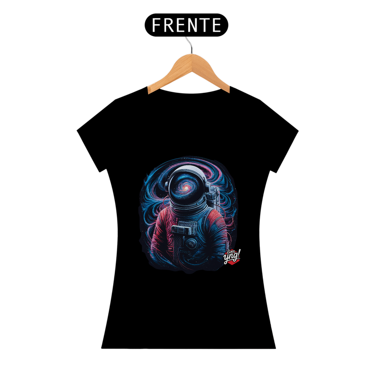 Nome do produto: Explorador Espacial - Camiseta Feminina