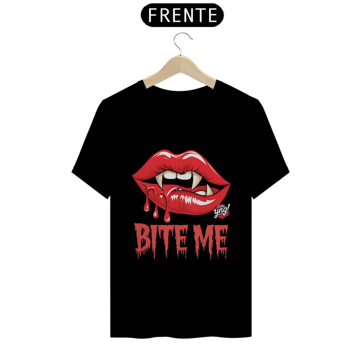 Nome do produto: Bite Me - Camiseta Unissex