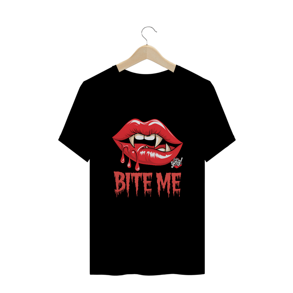 Nome do produto: Bite Me - Camiseta Plus Size