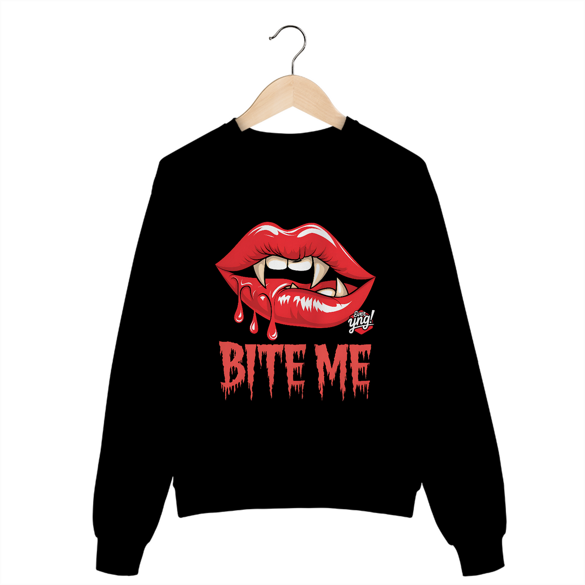 Nome do produto: Bite Me - Moletom Fechado