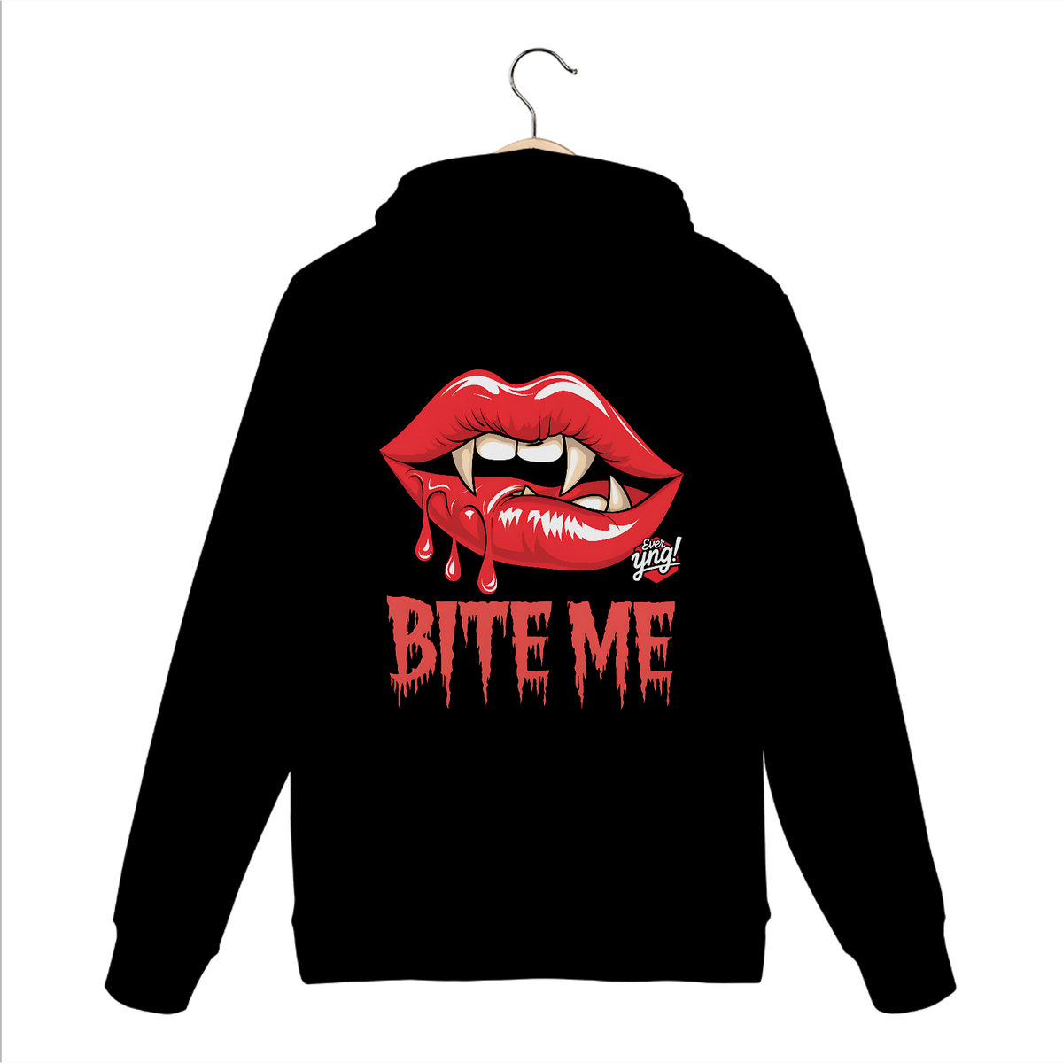 Nome do produto: Bite Me - Moletom Canguru Costas