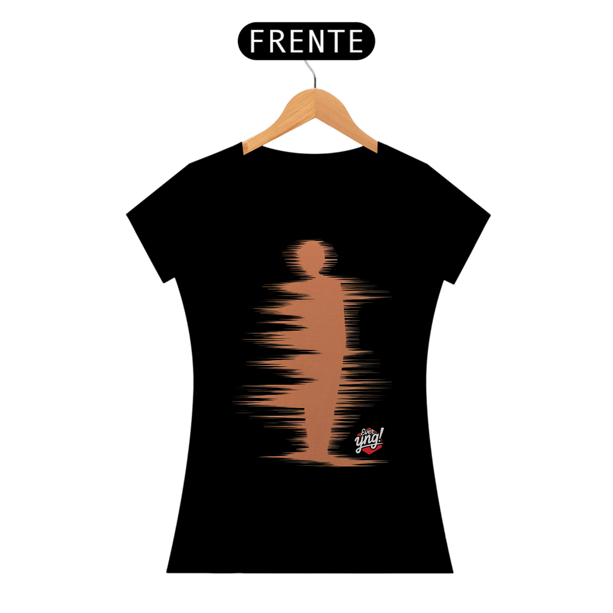 Nome do produto: Movimento Dourado - Camiseta Feminina