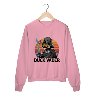 Nome do produtoDUCK VADER – O Poder da Força em Versão Pato - Moletom Fechado