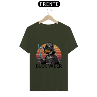 Nome do produtoDUCK VADER – O Poder da Força em Versão Pato - Camiseta Unissex