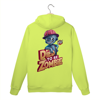 Nome do produtoZumbi descolado - Moletom Canguru Costas