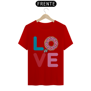 Nome do produtoAmor e Donuts - Camiseta Unissex