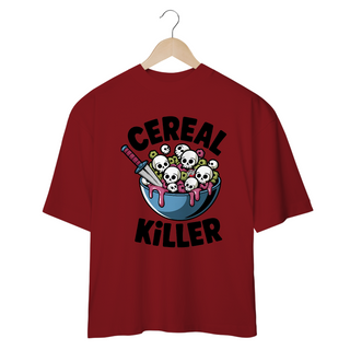 Nome do produtoCereal Assassino – O Café da Manhã Nunca Mais Será o Mesmo! - Camiseta Plus Size