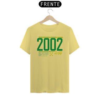 Nome do produtocamiseta tryUP copa2002 amarela // algodão Estonado