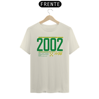 camiseta tryUP copa2002 off white // algodão Prime