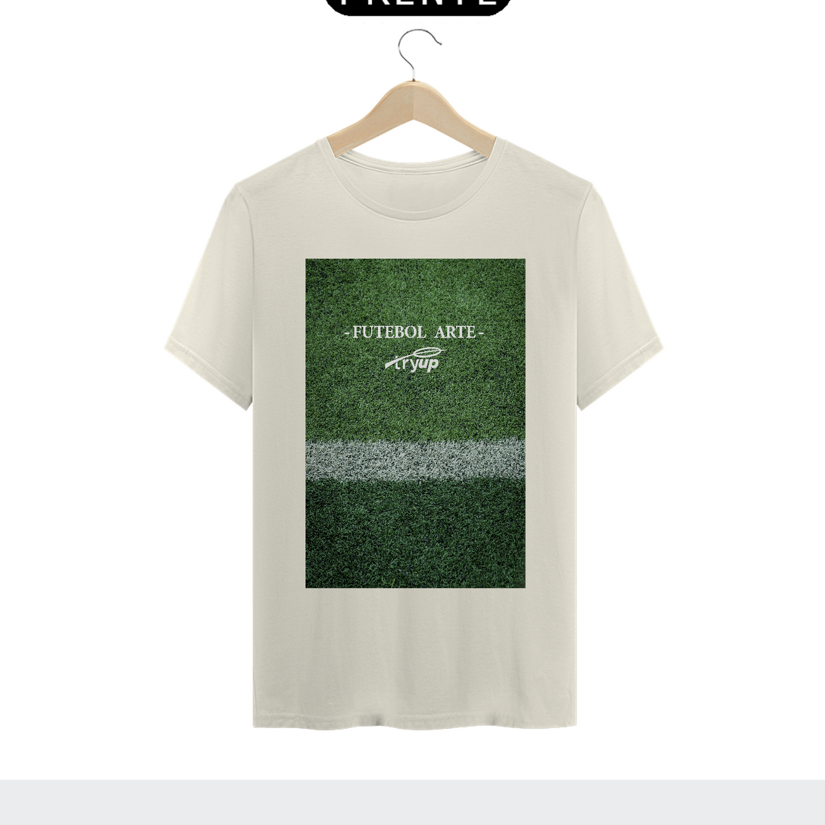 Nome do produto: camiseta tryUP .futebol arte campo // Algodão Prime