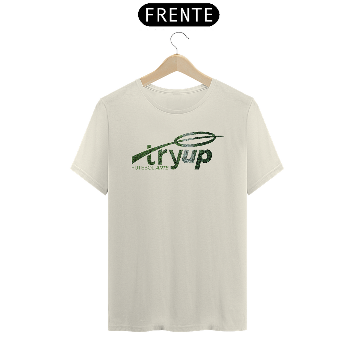 Nome do produto: camiseta tryUP .futebol arte logo // Algodão Prime